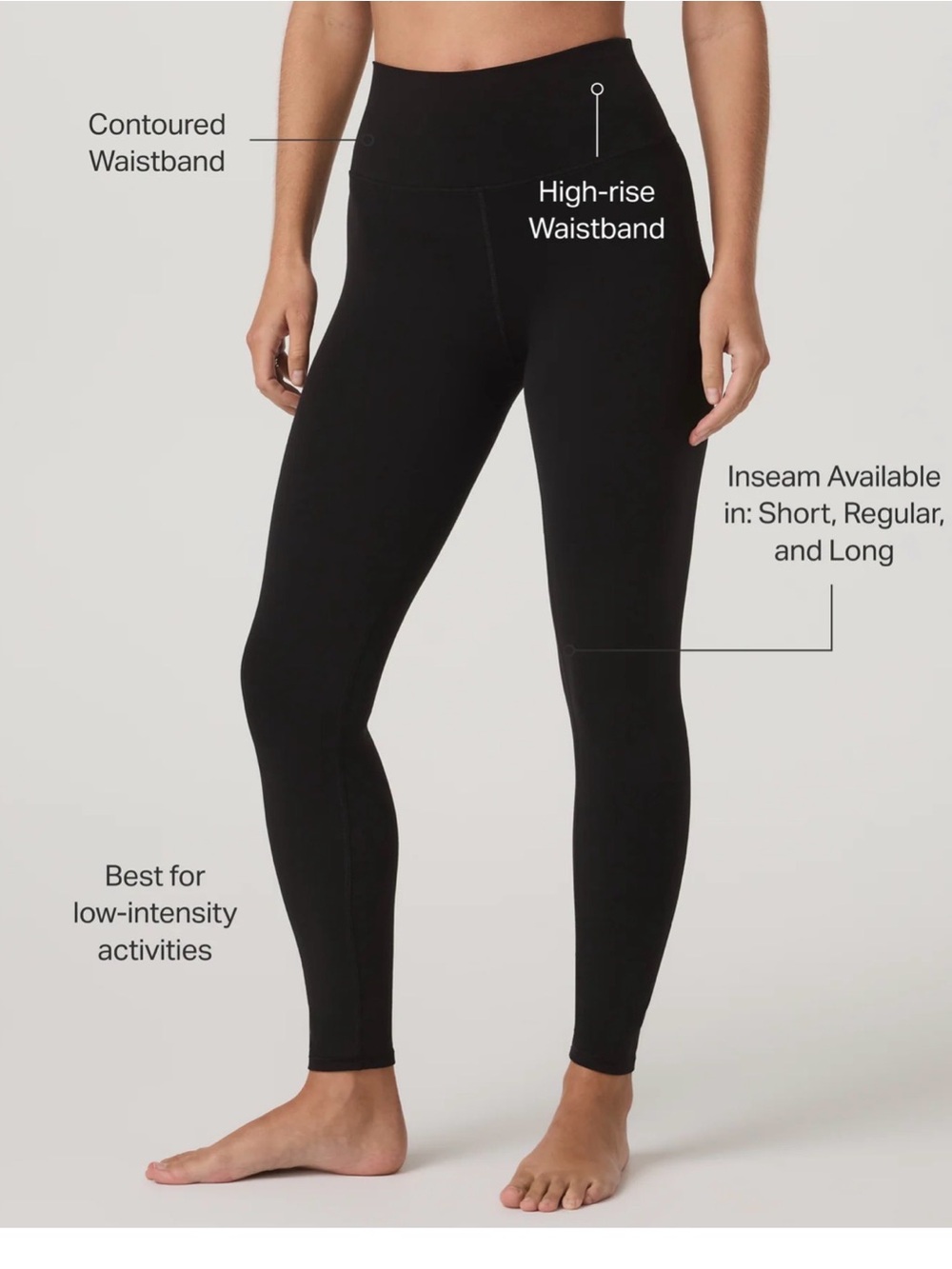 VUORI ALLTHEFEELS  LEGGINGS -LONG INSEAM - Picture 3 of 5